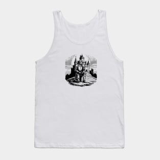 Kneeling Knight Tank Top